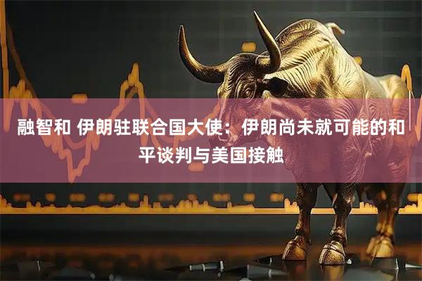 融智和 伊朗驻联合国大使：伊朗尚未就可能的和平谈判与美国接触